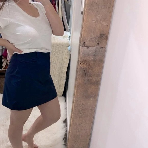 Eddie Bauer blue skort size 12 - Picture 1 of 8